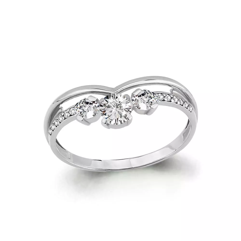 Кольцо из серебра, артикул LV68114А