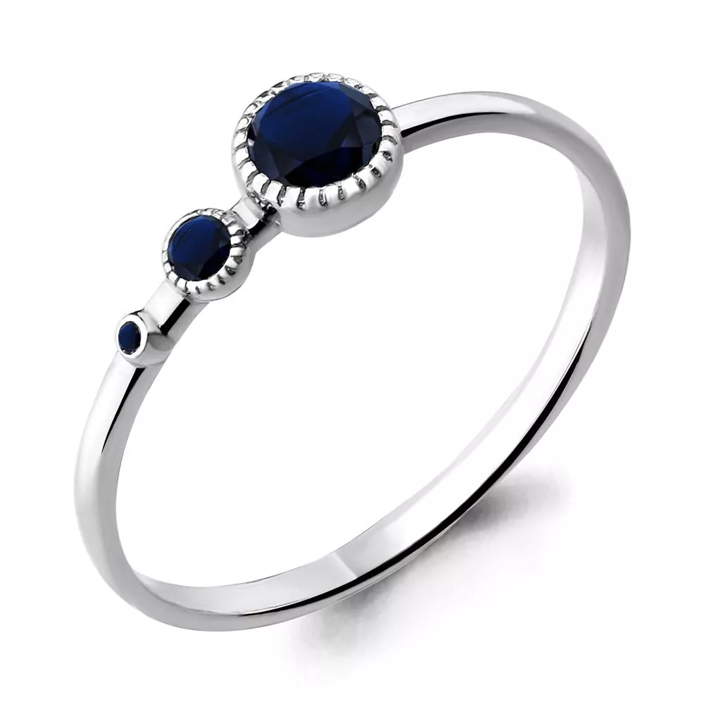 Кольцо, серебро, артикул LV68106Б