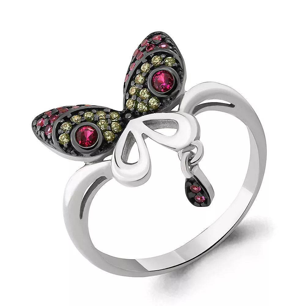 Кольцо из серебра, артикул LV68102ВЕ