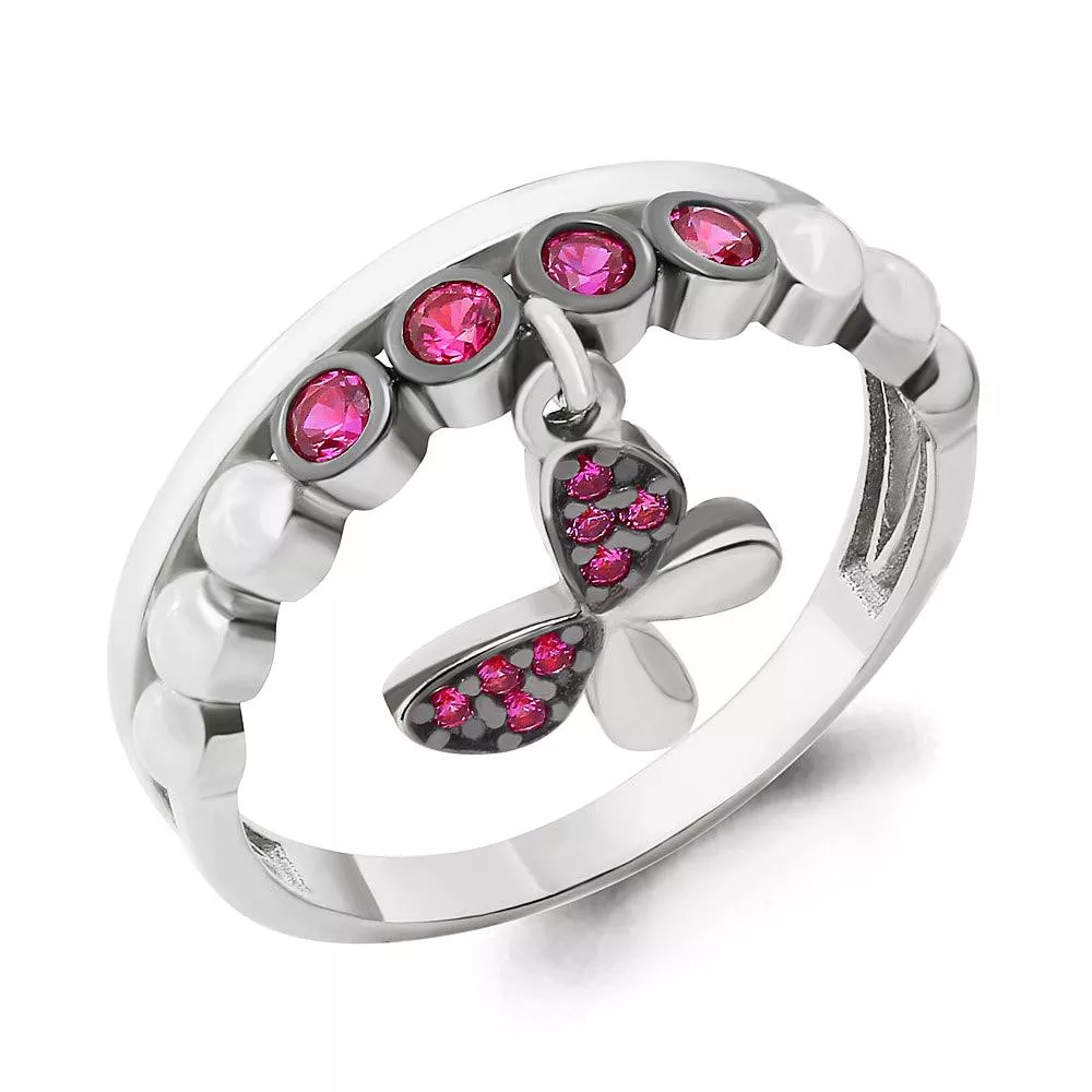 Кольцо, артикул LV68099В, серебро