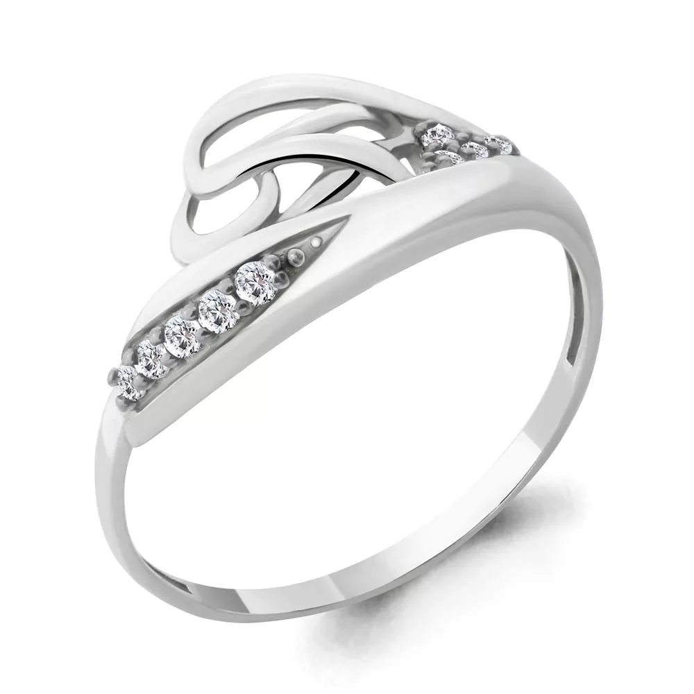 Кольцо, артикул LV68093А, серебро