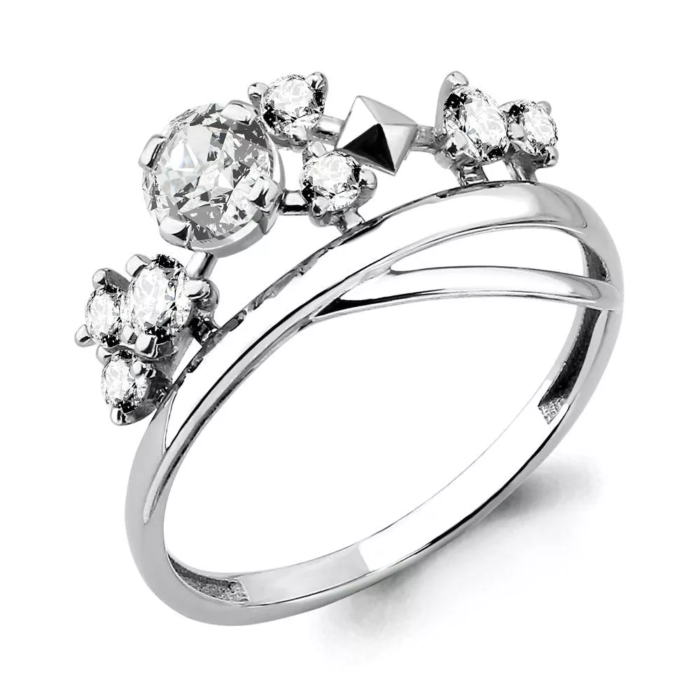 Кольцо, артикул LV68080А, серебро