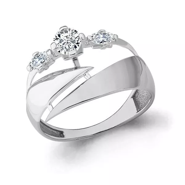 Кольцо, серебро, артикул LV68075