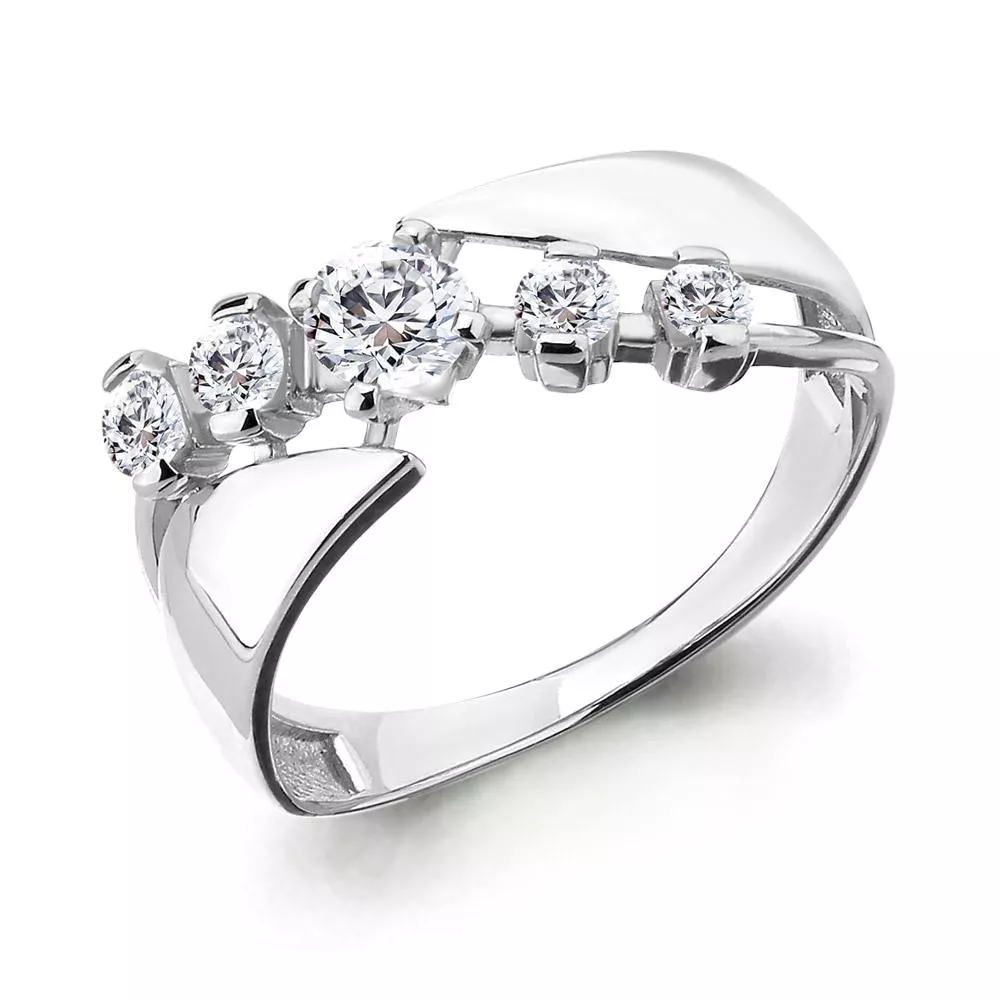 Кольцо, артикул LV68074, серебро