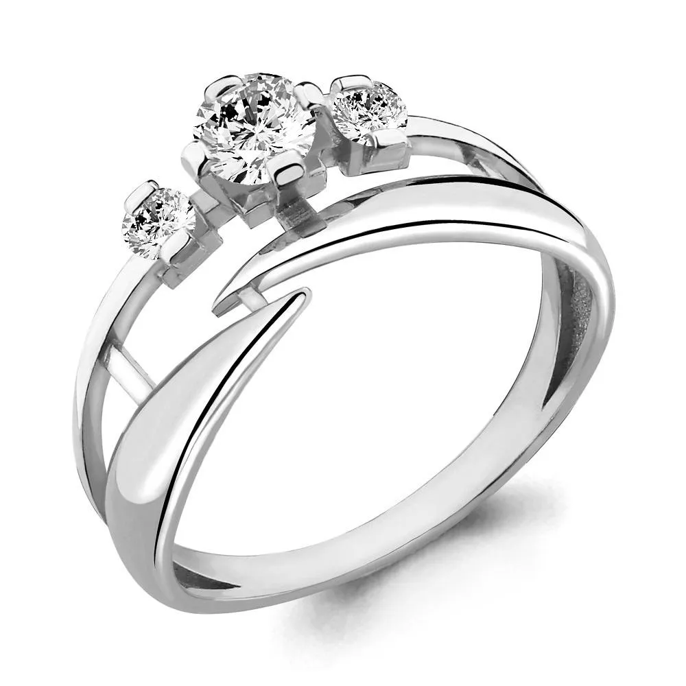 Кольцо, серебро, артикул LV68066