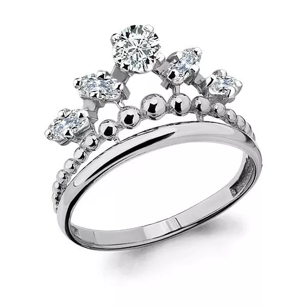 Кольцо из серебра, артикул LV68061