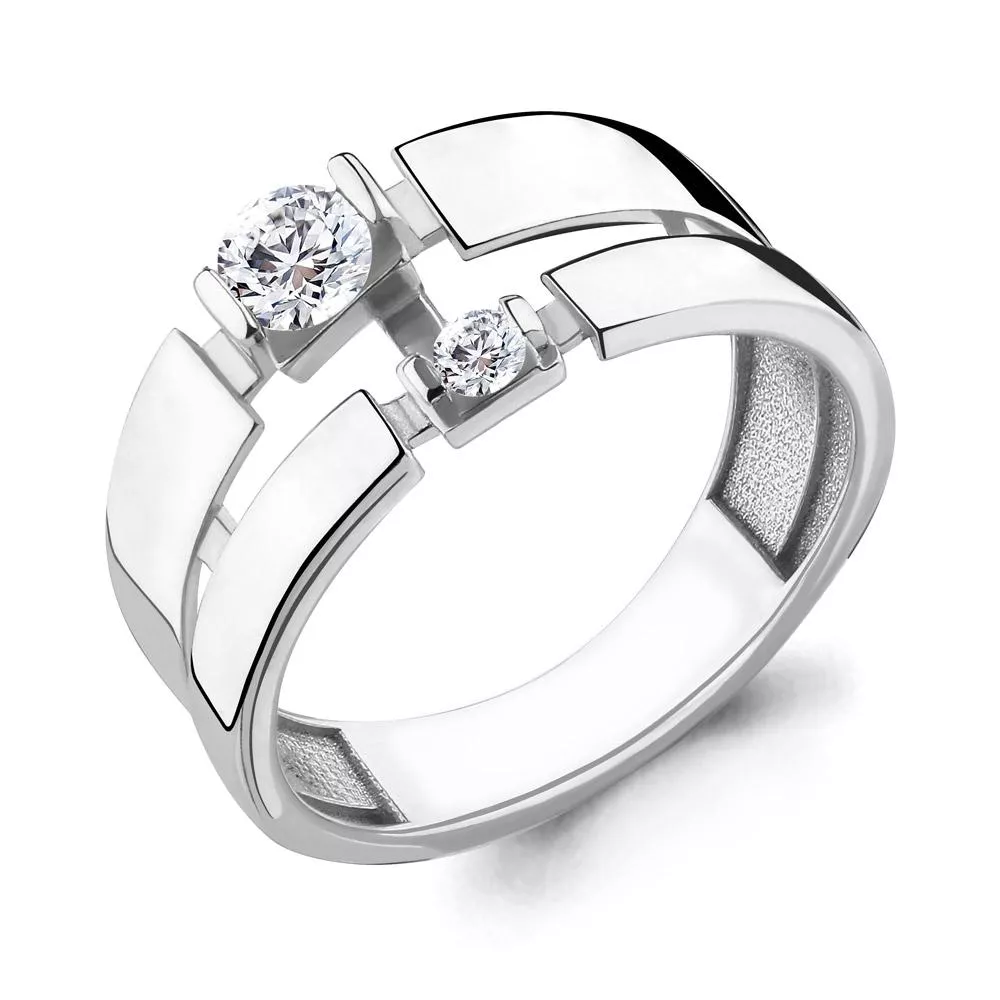 Кольцо, артикул LV68059, серебро