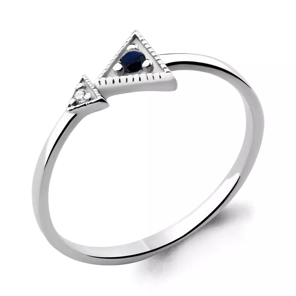 Кольцо из серебра, артикул LV68040Б