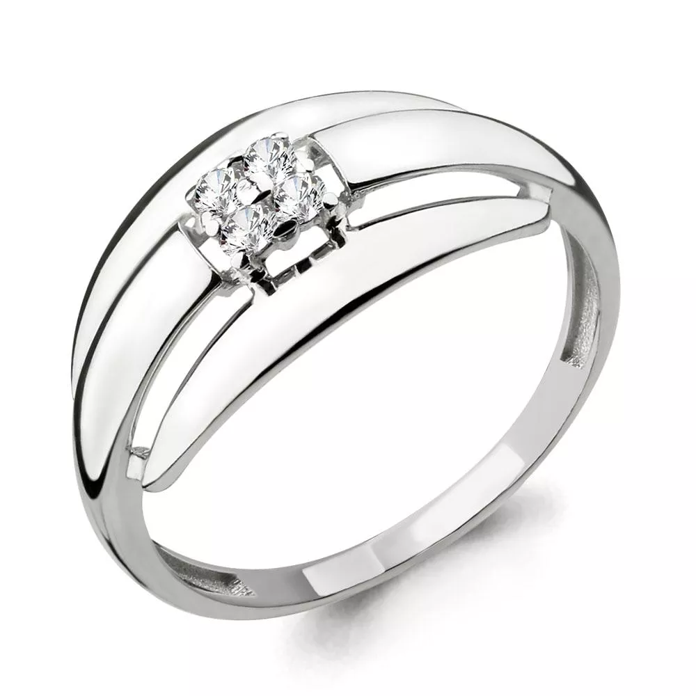 Кольцо, артикул LV68026А, серебро