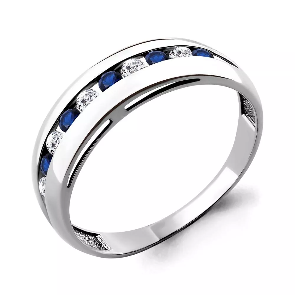 Кольцо, артикул LV68014Н, серебро