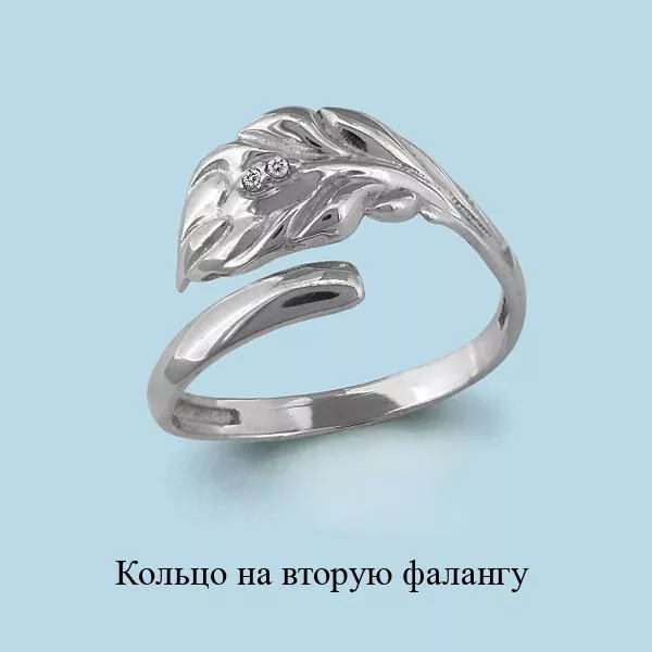 Кольцо из серебра, артикул LV67521А