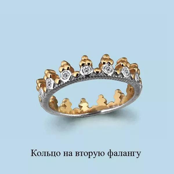 Кольцо из серебра, артикул LV67519А