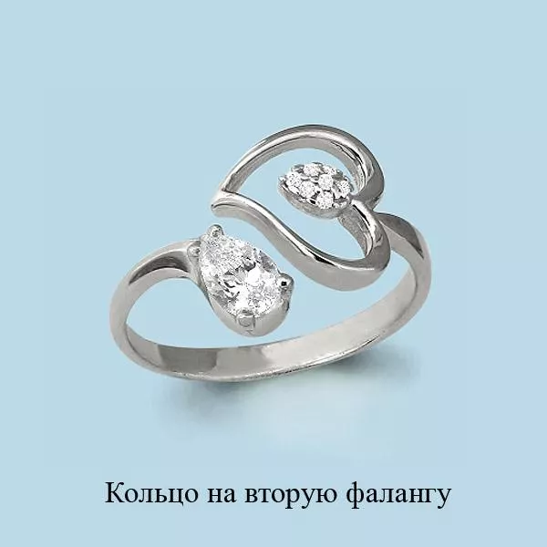 Кольцо, серебро, артикул LV67514А