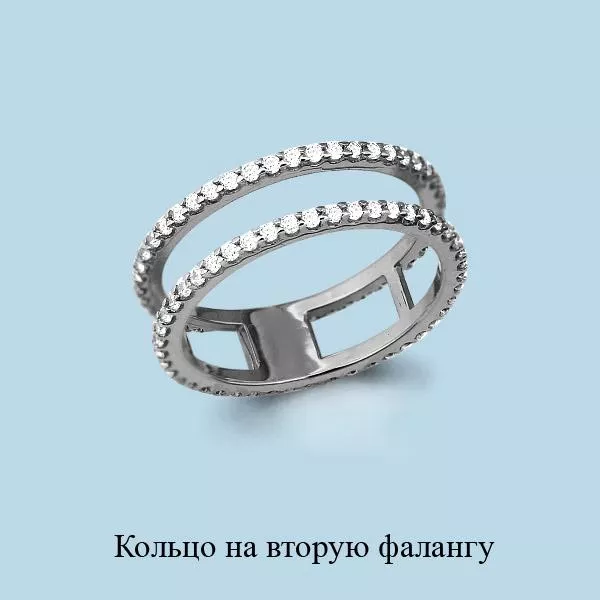 Кольцо, артикул LV67509А, серебро