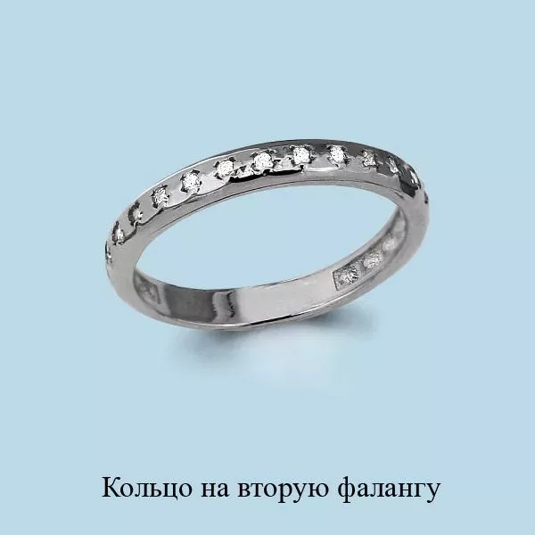 Кольцо, артикул LV67504А, серебро