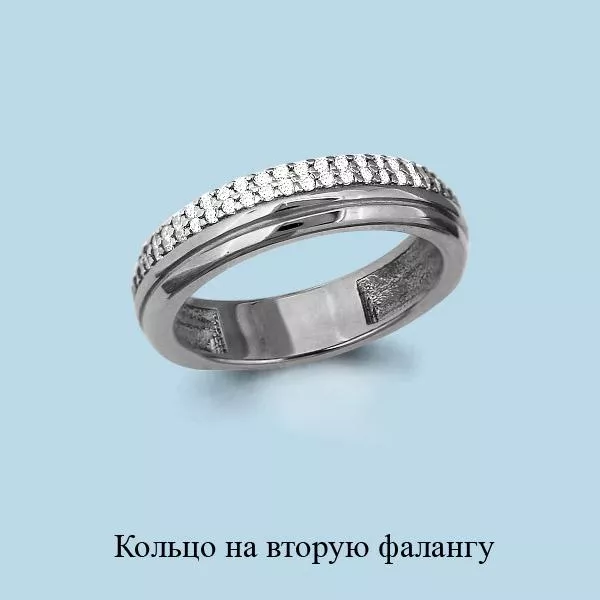 Кольцо, серебро, артикул LV67502А