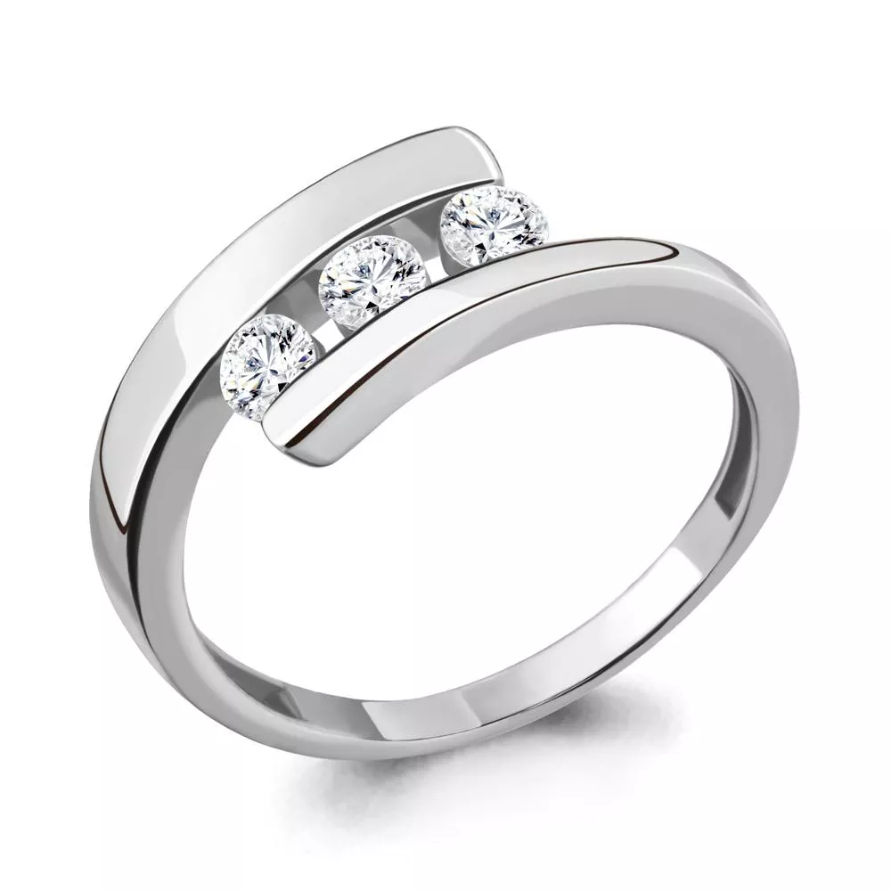 Кольцо, артикул LV66584, серебро