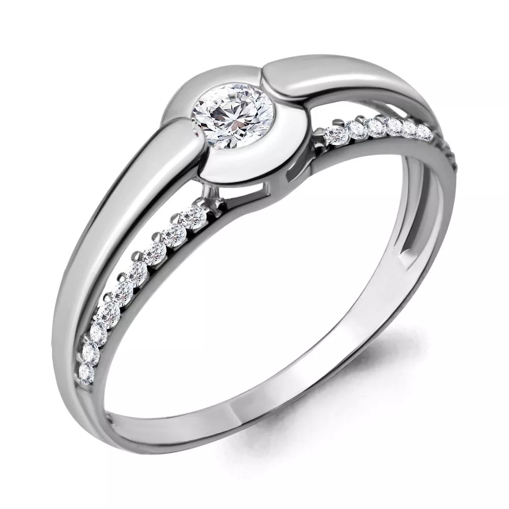 Кольцо, артикул LV66565А, серебро