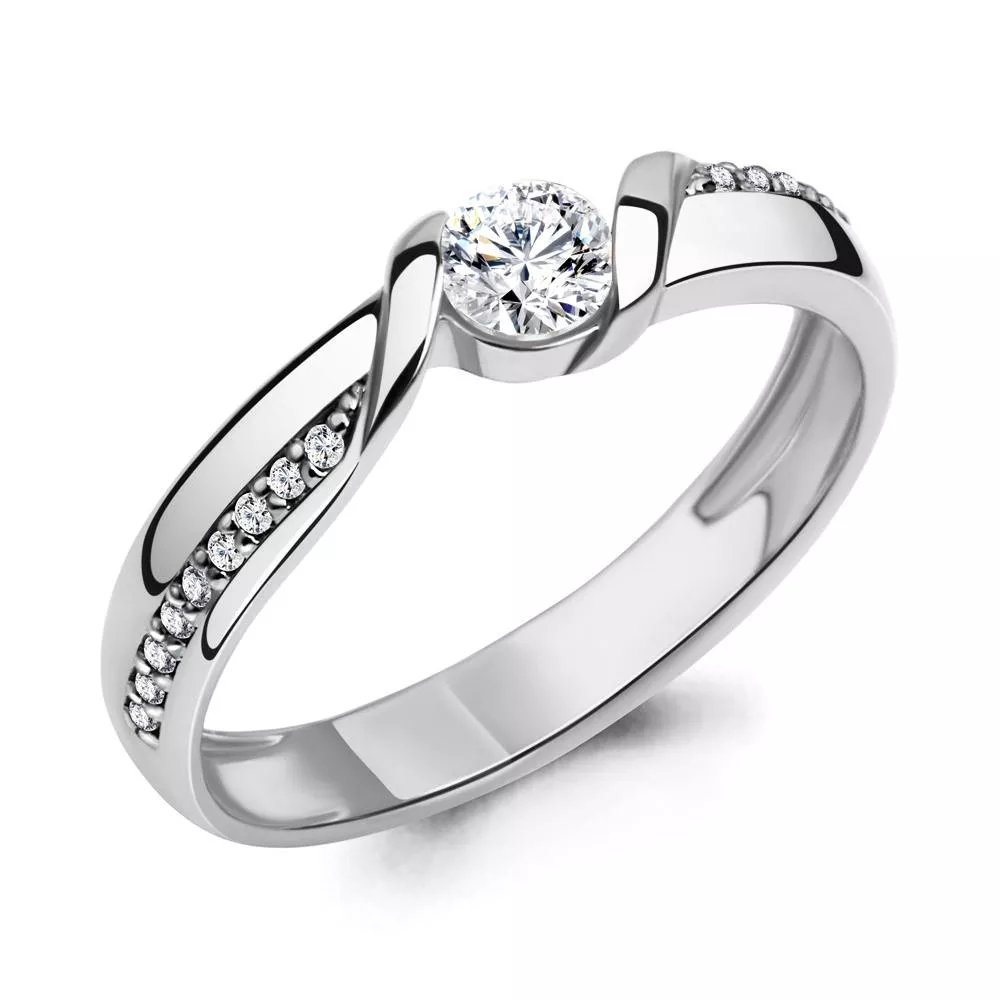 Кольцо из серебра, артикул LV66549А