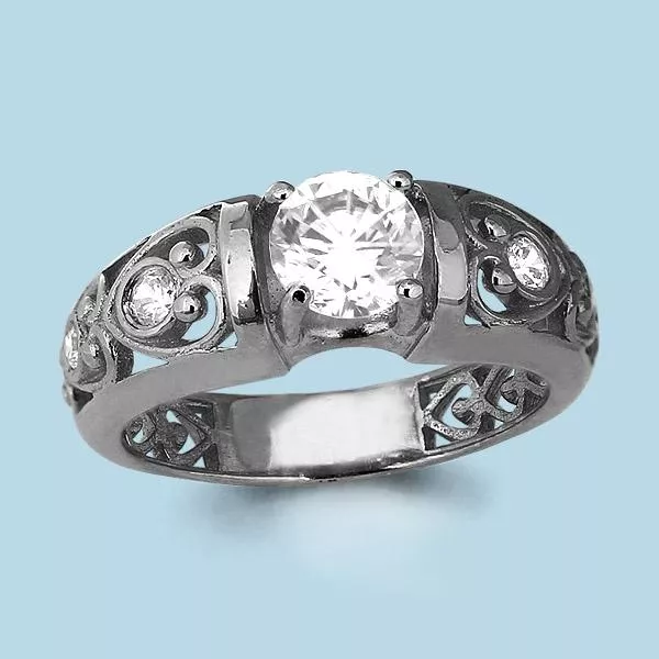 Кольцо, артикул LV66326, серебро