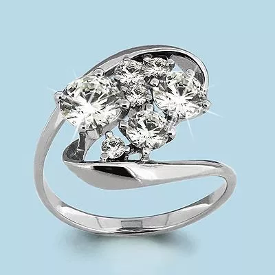 Кольцо, серебро, артикул LV66199