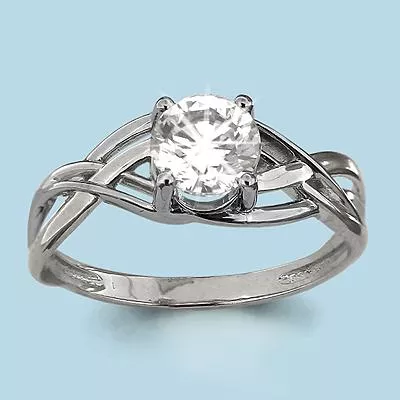 Кольцо, артикул LV66194, серебро