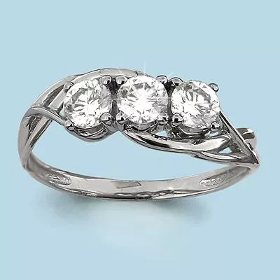 Кольцо из серебра, артикул LV66193