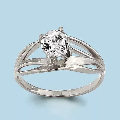 Кольцо, артикул LV66160, серебро