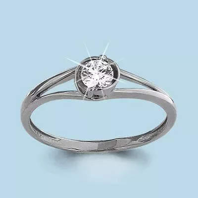 Кольцо из серебра, артикул LV66107