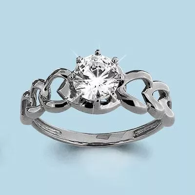 Кольцо, серебро, артикул LV66104