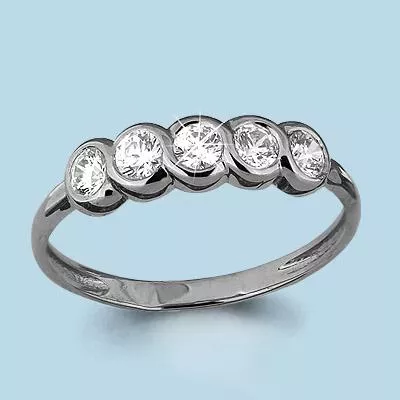 Кольцо, серебро, артикул LV66088