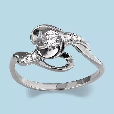 Кольцо, серебро, артикул LV66055А