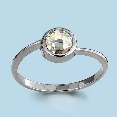 Кольцо, артикул LV66045, серебро