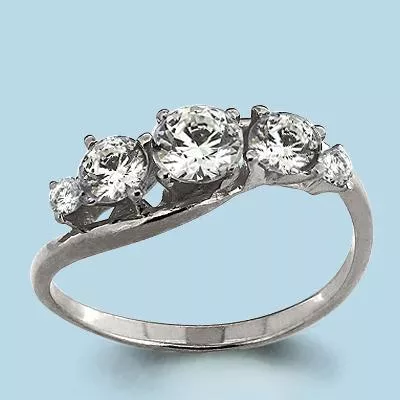 Кольцо из серебра, артикул LV66008