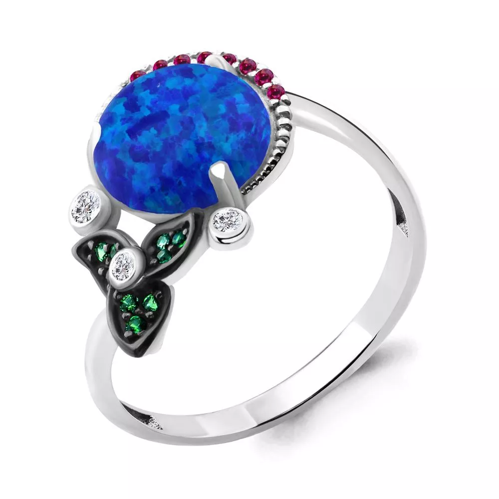 Кольцо, серебро, артикул LV6599695ВГ