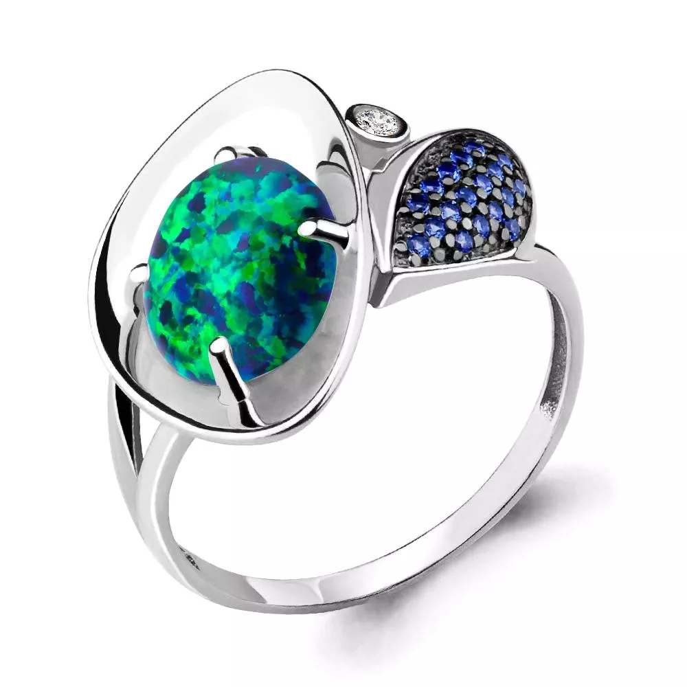 Кольцо, артикул LV6599396Б, серебро