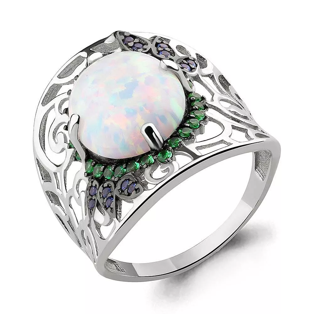 Кольцо, серебро, артикул LV6599098ГБ