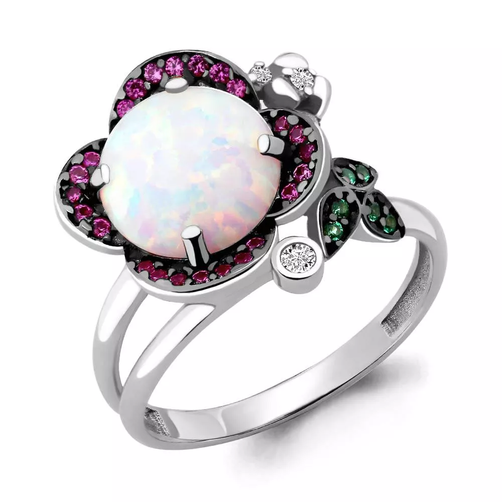 Кольцо, серебро, артикул LV6598898ГВ