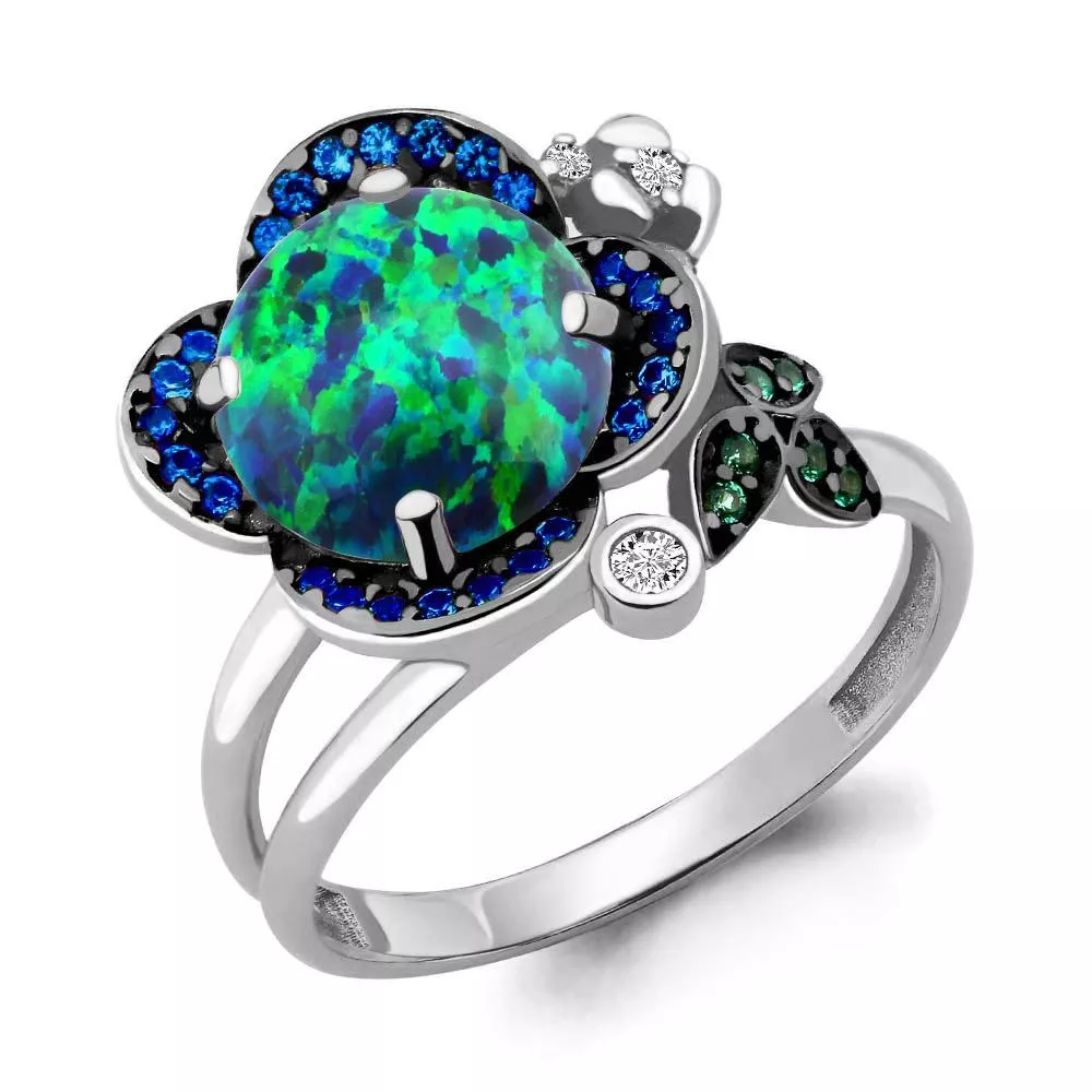 Кольцо, артикул LV6598896БГ, серебро