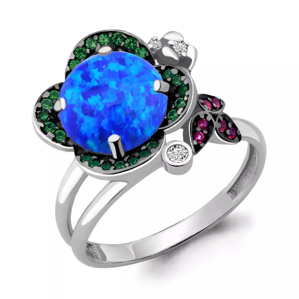 Кольцо из серебра, артикул LV6598895ГВ