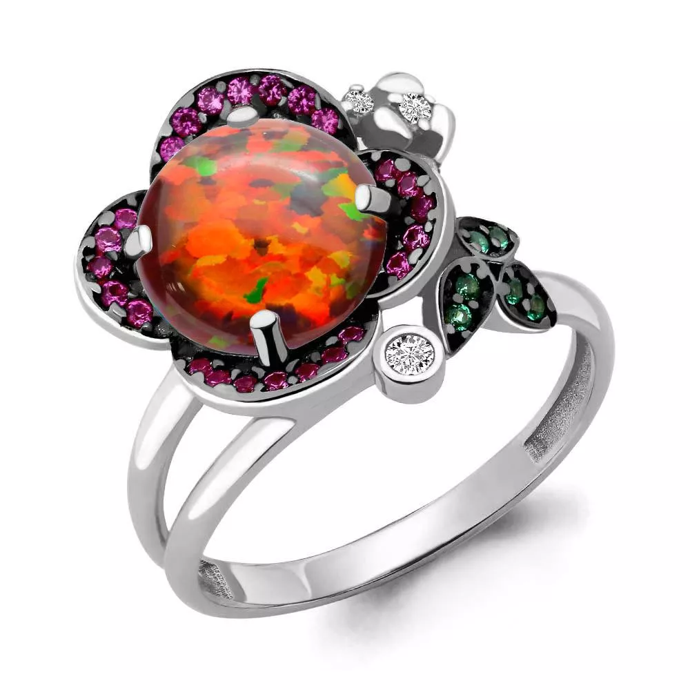 Кольцо, серебро, артикул LV6598887ВГ