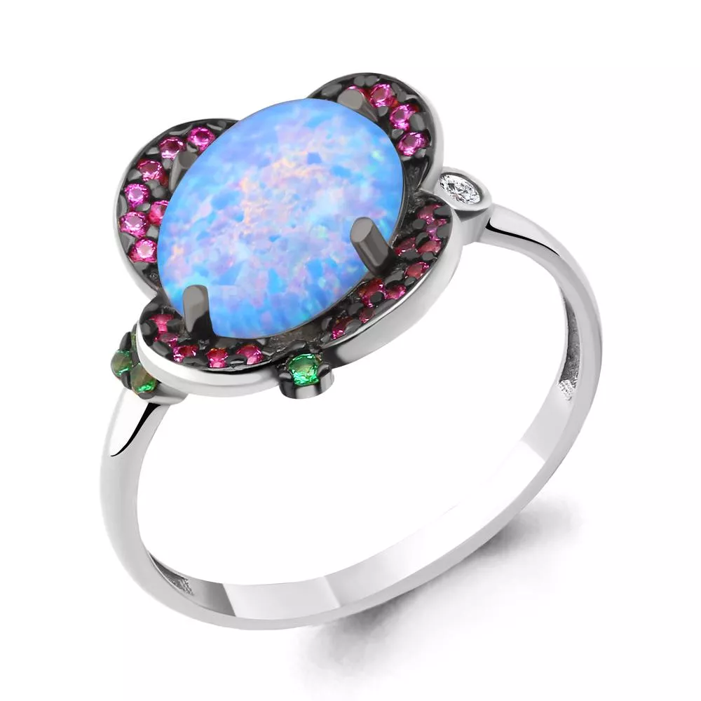 Кольцо, артикул LV6598597ВГ, серебро