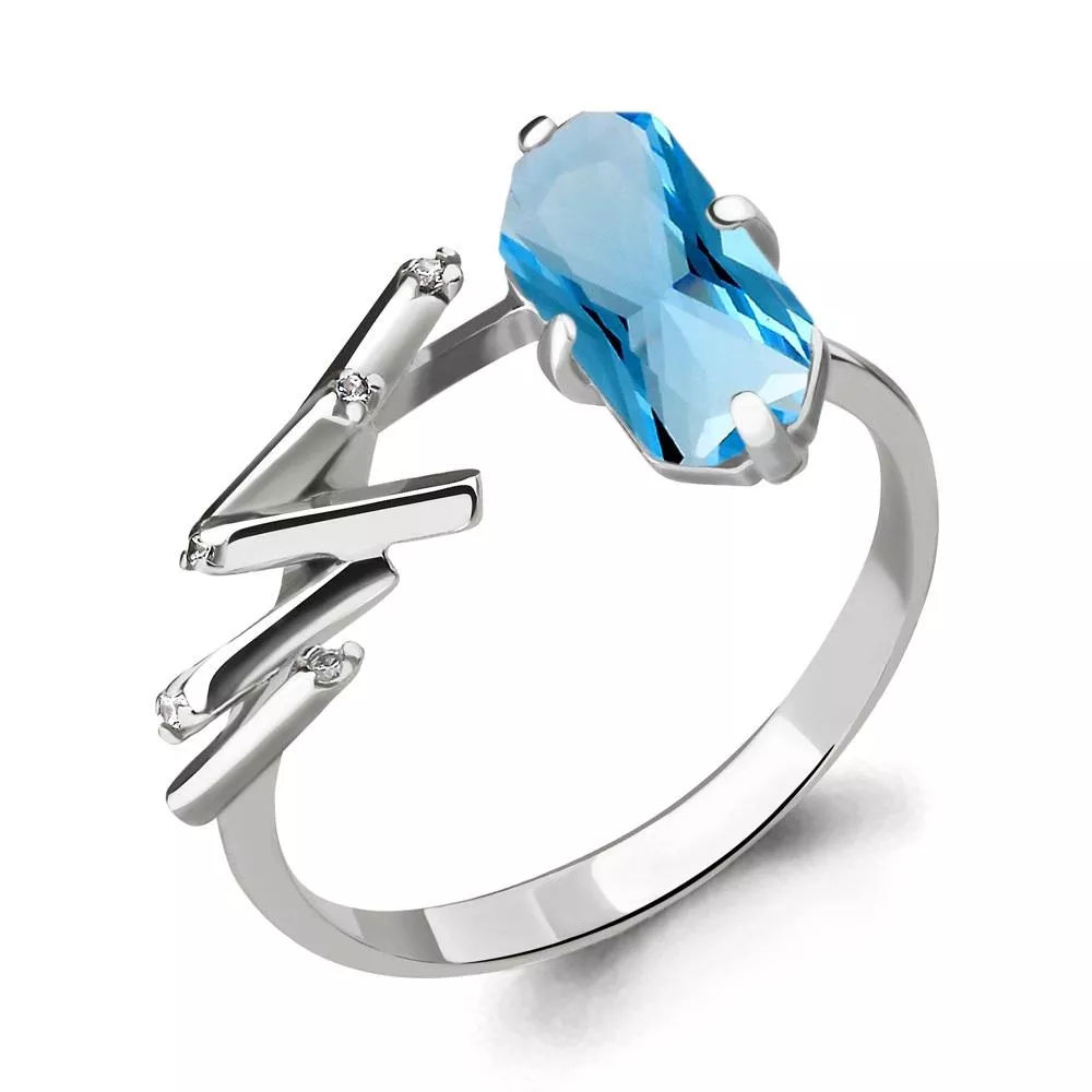 Кольцо, артикул LV6594792, серебро