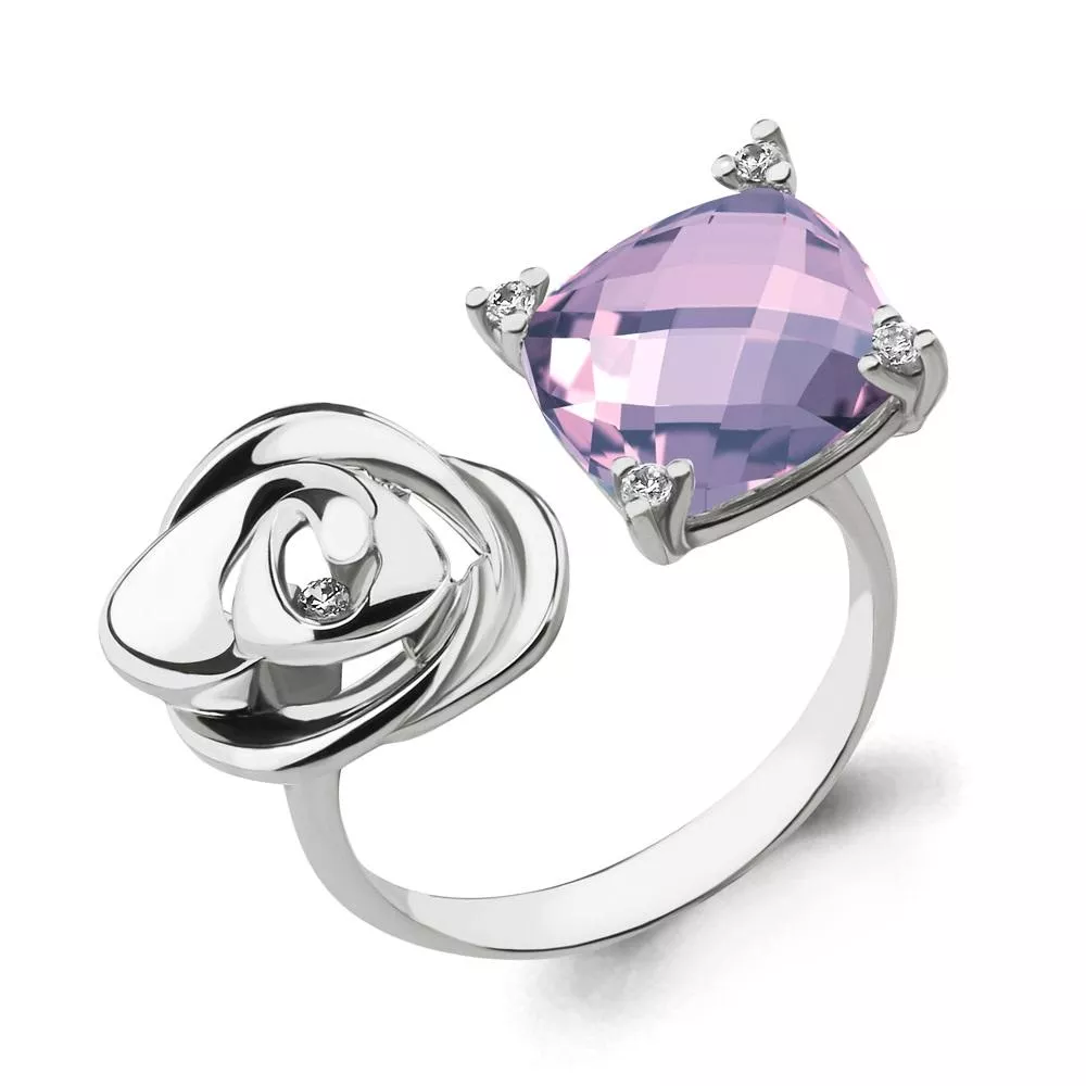 Кольцо, артикул LV6593804, серебро