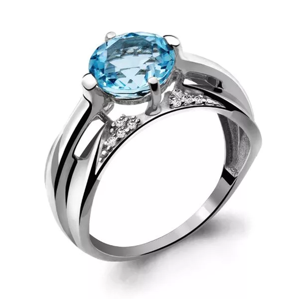 Кольцо из серебра, артикул LV6593502А