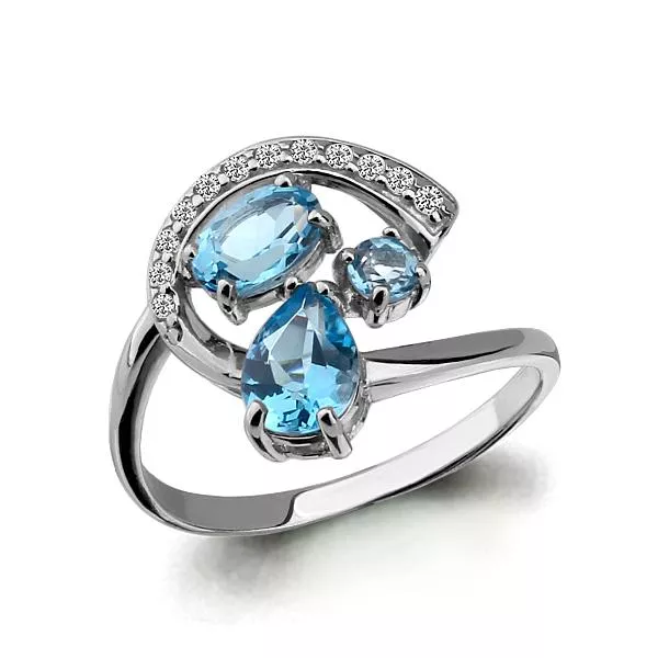 Кольцо, серебро, артикул LV6592505А