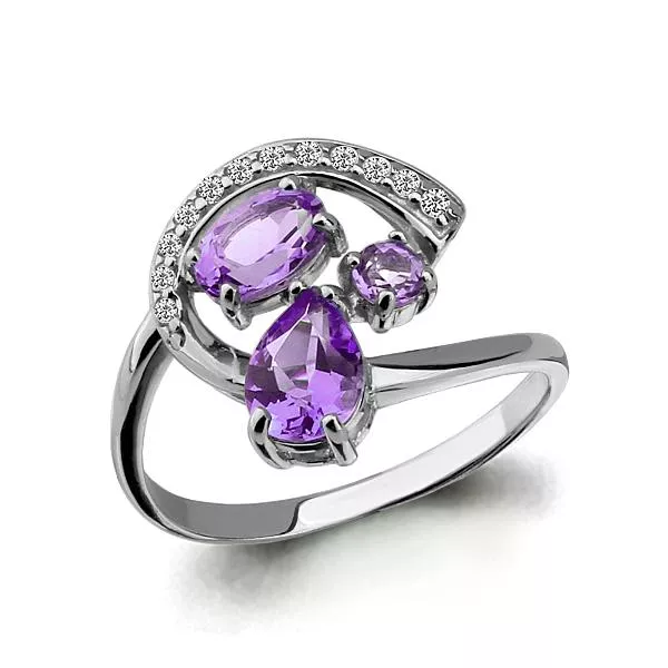 Кольцо из серебра, артикул LV6592504А