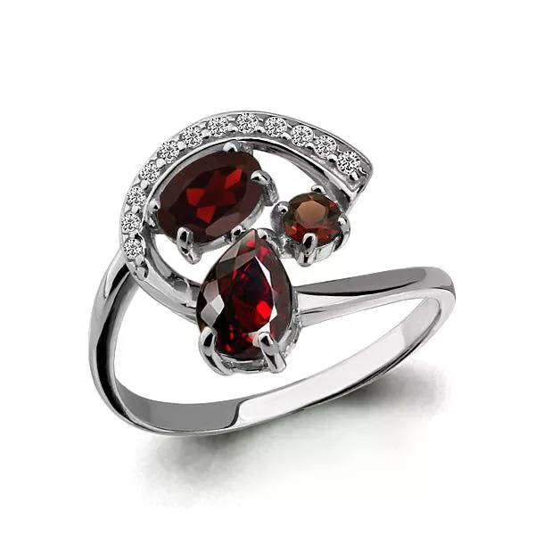 Кольцо, артикул LV6592503А, серебро