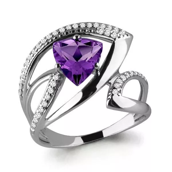 Кольцо, артикул LV6589804А, серебро