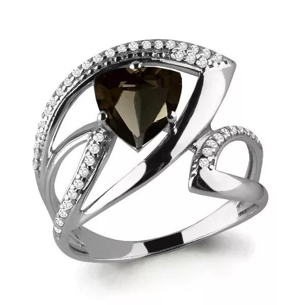 Кольцо, серебро, артикул LV6589801А